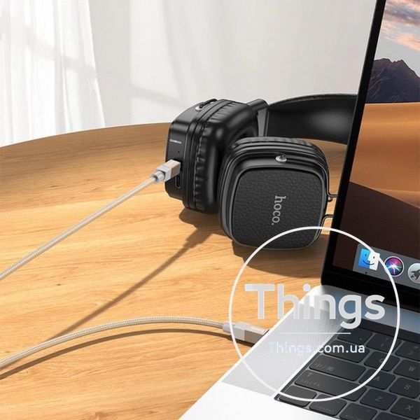 Cable Aux (1m) &mdash; Hoco UPA32 &mdash; Black К2-000081135 фото