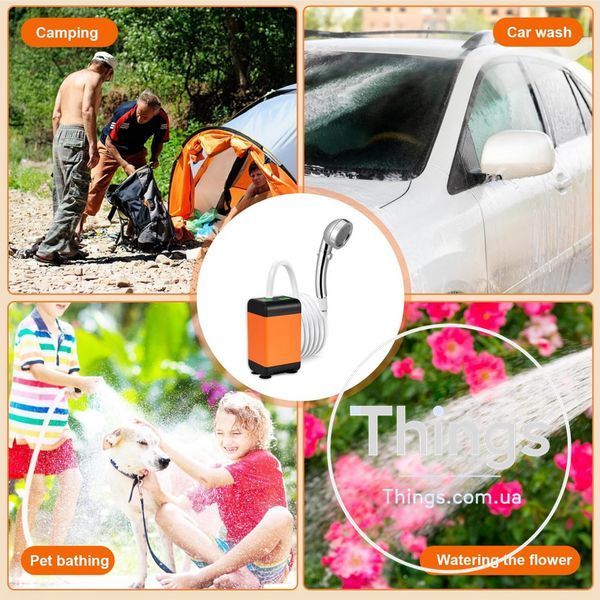 Портативный душ 7800 mAh HS-01 К2-000080237 фото