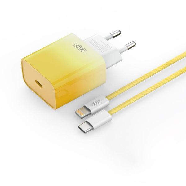 Мережевий Зарядний Пристрій XO CE18 1Type-C PD/QC 30W Type-C to Lightning Од1-00041052 фото