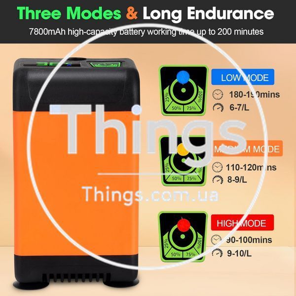 Портативный душ 7800 mAh HS-01 К2-000080237 фото