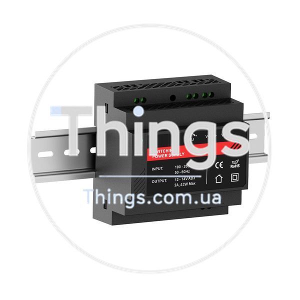 Джерело безперебійного живлення Kraft PSU-1203DIN(P) з кріпленням на DIN-рейку K3-43-00107 фото
