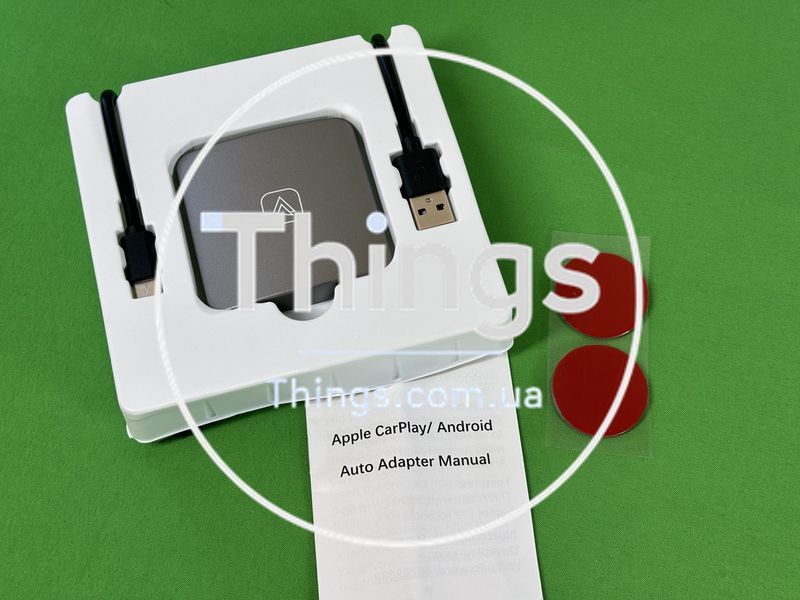Беспроводной Apple CarPlay, Android Auto адапетр, Адаптер Podofo AI Box AI2304AA Adapter, адаптер для автомобиля K1-000387 фото