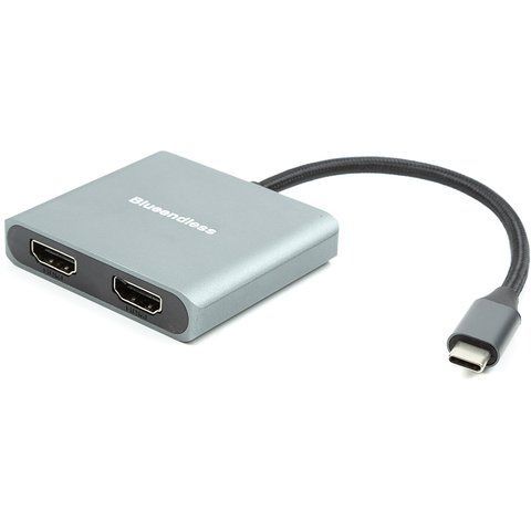 Aдаптер Blueendless USB Type-C - 2xHDMI, 4K, 60Hz CA913831 фото