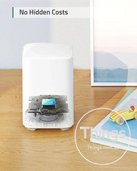 Вуличні IP-Камери Eufy Cam 2C Pro S220&nbsp;Apple HomeKit Комплект відеоспостереження Хаб+4камери Smart WiFi IP Camera 2K, акумуляторні K1-000540 фото