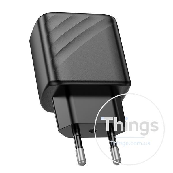 Мережевий Зарядний Пристрій Hoco CS23A 1USB/1USB-C PD/QC 30W Од1-00041170 фото