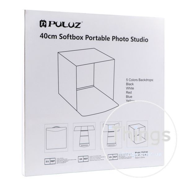 Лайтбокс Puluz PU5140 40 см 5 Фонів Од1-00043054 фото