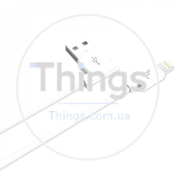 Кабель Lightning 2A (1.2m) Hoco UPL11 L-shape Black &mdash; Black К2-000056697 фото