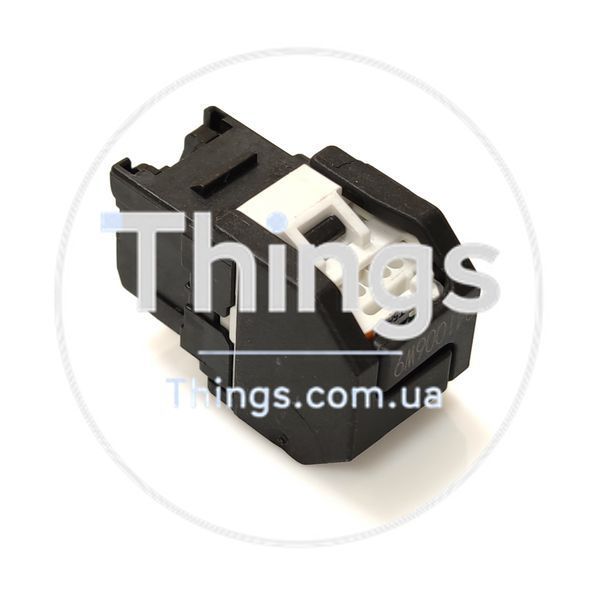 Модуль Keystone UTP RJ45 кат. 6, черный, Corning CM-2811 фото