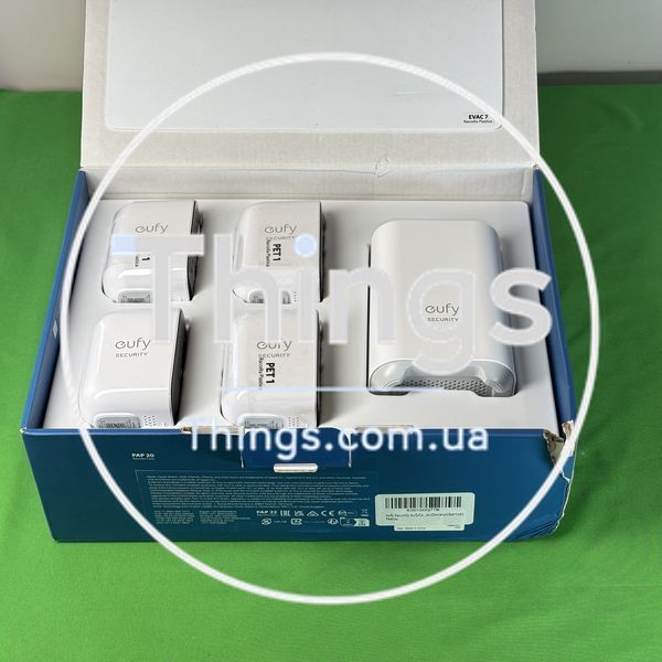 Уличные IP-Камеры Eufy Cam 2C Pro S220&nbsp;Apple HomeKit Комплект видеонаблюдения Хаб+4камеры Smart WiFi IP Camera 2K, аккумуляторные K1-000540 фото