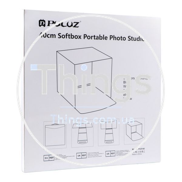 Лайтбокс Puluz PU5140 40 см 5 Фонів Од1-00043054 фото