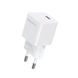 Мережевий зарядний пристрій Choetech PD5010 PD20W GAN USB-C White K3-43-00120 фото 2