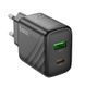 Мережевий Зарядний Пристрій Hoco CS23A 1USB/1USB-C PD/QC 30W Од1-00041170 фото 3