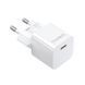 Мережевий зарядний пристрій Choetech PD5010 PD20W GAN USB-C White K3-43-00120 фото 1
