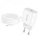 Home Charger | 20W | PD | Lightning Cable (1m) &mdash; Borofone BA38A &mdash; White К2-000072725 фото 4