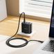 Home Charger | 65W | GaN | 2PD | 1U C to C Cable (1m) &mdash; Hoco C160A K2-000082930 фото 4