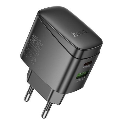 Мережевий Зарядний Пристрій Hoco CS61A 1USB/1USB-C PD/QC 30W Од1-00045175 фото