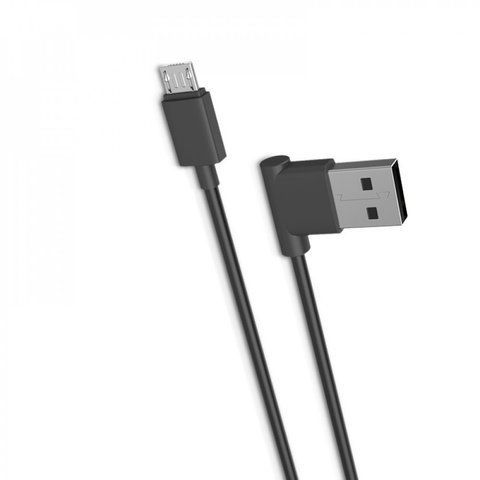 Кабель Micro 2A (1.2m) Hoco UPM10 L-shape &mdash; Black К2-000056699 фото