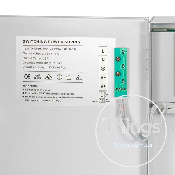 Джерело безперебійного живлення Kraft PSU-1205/8CH K3-41-00031 фото