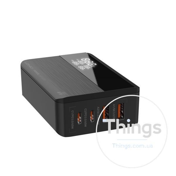 Мережевий Зарядний Пристрій LDNIO A4808Q 65W LED Од1-00036955 фото