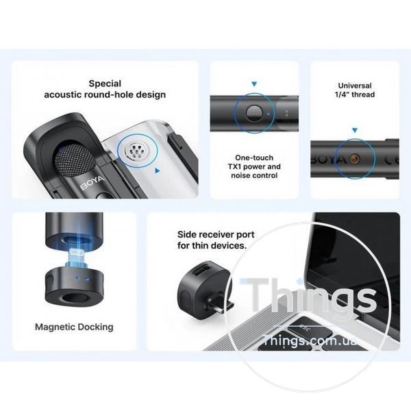 Беспроводной микрофон для телефона BOYA Magic-02 К2-000082673 фото