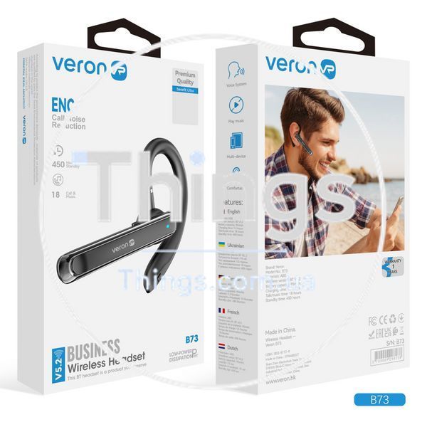Bluetooth Гарнитура &mdash; Veron B73 К2-000079905 фото