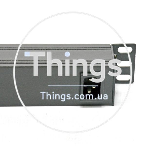 Блок 19" на 6 роз. нем. станд., 10А, 1U, без шнура CM-1631 фото