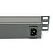 Блок 19" на 6 роз. нем. станд., 10А, 1U, без шнура CM-1631 фото 2