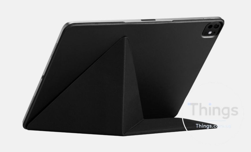 Чохол-книга для планшета Pitaka iPad Pro 13 (M4) 2024 Чорний MagEZ Folio 2 Чорний, Магнітний K1-000282 фото