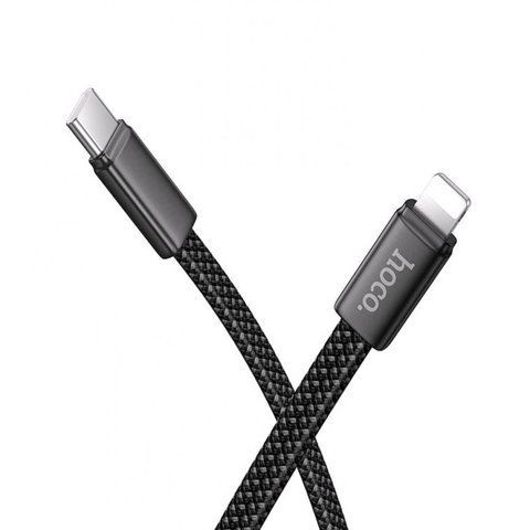 Кабель USB C to Lightning 30W PD (1m) &mdash; Hoco X125 &mdash; Black K2-000082798 фото