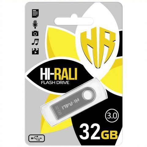 USB флеш-накопичувач 3.0 Hi-Rali Shuttle 32gb Од1-00038761 фото