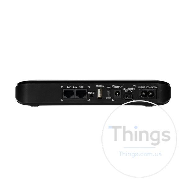 Джерело безперебійного живлення Mini UPS SKE POE-830P-LFP 20000mAh 5V/9V/12V/24V/PoE, LiFePo4 4*5Ah, для роутера та оптичного терміналу K3-42-00186 фото
