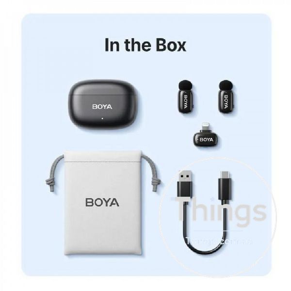Беспроводной микрофон для телефона BOYA Mini-15 К2-000082666 фото