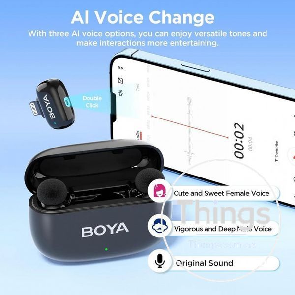 Беспроводной микрофон для телефона BOYA Mini-15 К2-000082666 фото
