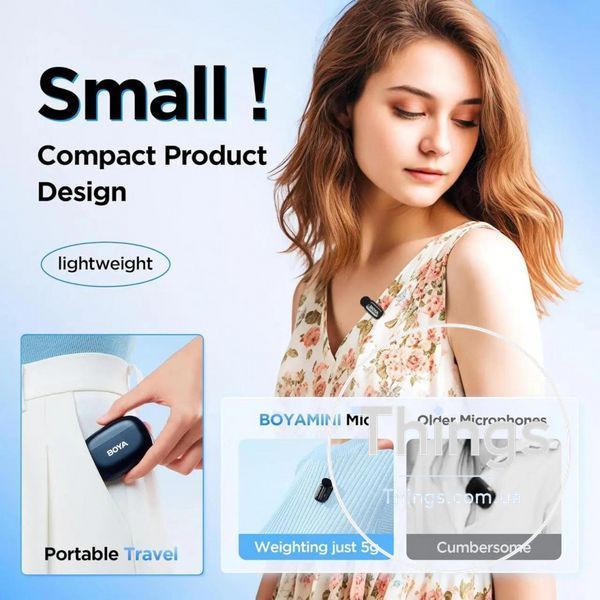 Беспроводной микрофон для телефона BOYA Mini-15 К2-000082666 фото