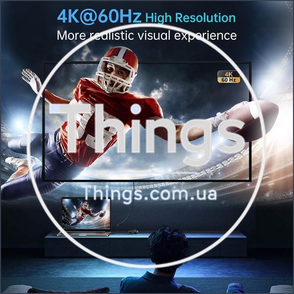 HDMI переключатель ACASIS 2-в-1/1-в-2 HDMI 2.0 (4K@60 Гц, HDR, 3D, 18 Гбит/с) для PS5/PS4/PS3, Xbox, Blu-ray, Fire Stick, Roku, че K1-000741 фото