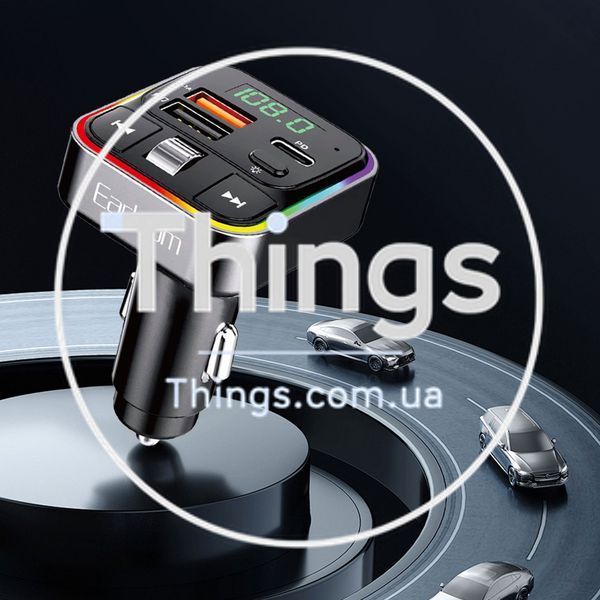 Fm Modulator MP3 | Car Charger | 3.0A | 2U | 1C &mdash; Earldom ET-M116 K2-000083536 фото