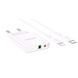 Home Charger 20W PD QC3.0 C to Lightning Cable (1m) Borofone BA69A &mdash; White К2-000073657 фото 2