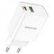 Home Charger 20W PD QC3.0 C to Lightning Cable (1m) Borofone BA69A &mdash; White К2-000073657 фото 1