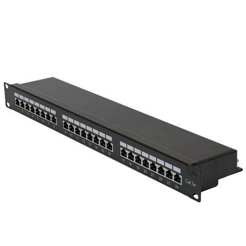 Патч-панель 19" 24xRJ-45 FTP, кат. 5e, Kingda CM-921 фото