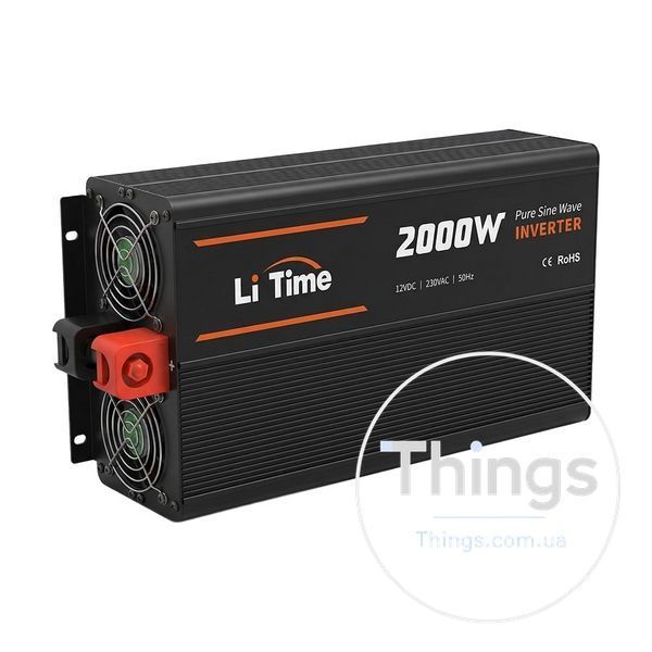 Автономний однофазний інвертор 2kW/12V LiTime L12V2KW-EN-Z 44-00527 фото