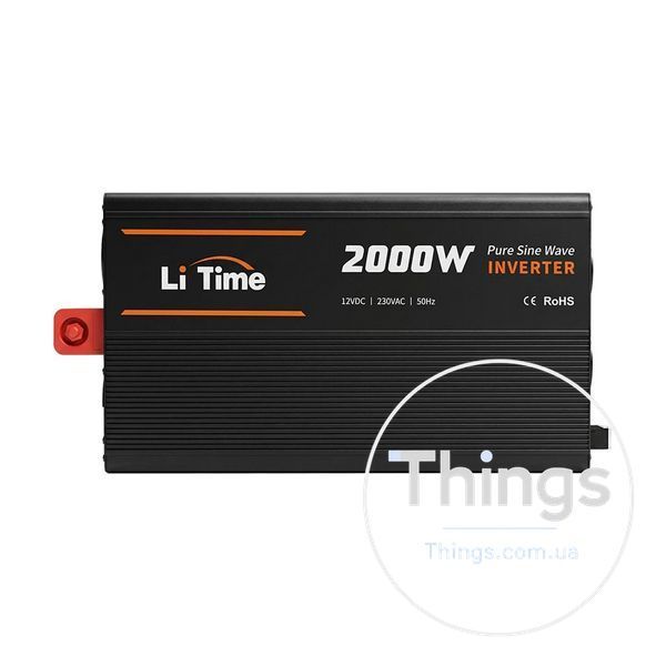 Автономний однофазний інвертор 2kW/12V LiTime L12V2KW-EN-Z 44-00527 фото