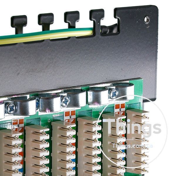 Патч-панель 19" 24xRJ-45 FTP, кат. 5e, Kingda CM-921 фото