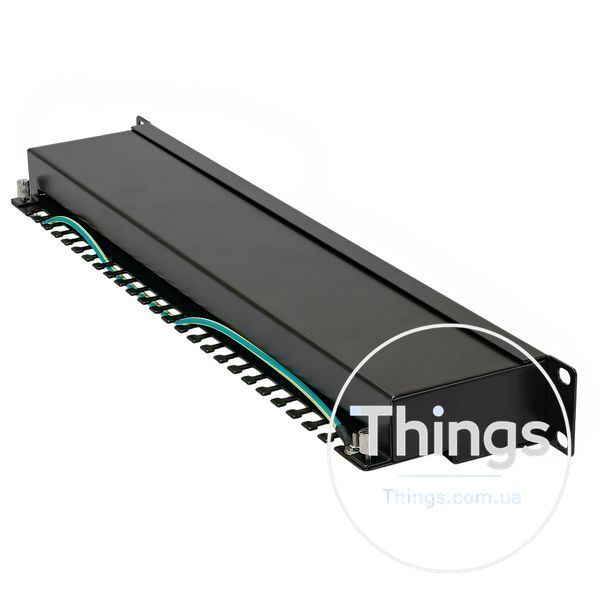 Патч-панель 19" 24xRJ-45 FTP, кат. 5e, Kingda CM-921 фото