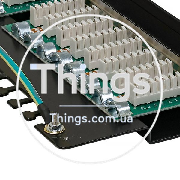 Патч-панель 19" 24xRJ-45 FTP, кат. 5e, Kingda CM-921 фото