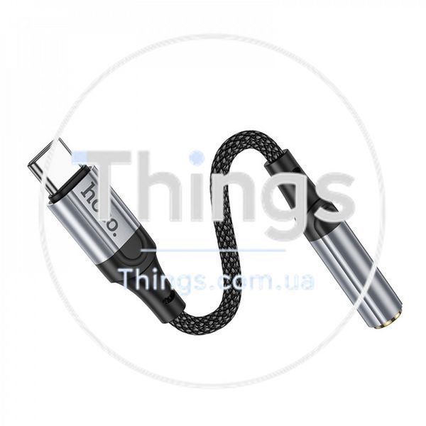 Adapter USB C To 3.5mm Hoco LS36 &mdash; Black К2-000078135 фото