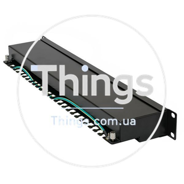 Патч-панель 19" 24xRJ-45 FTP, кат. 5e, Kingda CM-921 фото