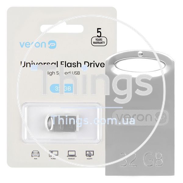 USB Flash Drive 32GB Veron USB Metal seies 105 К2-000078924 фото