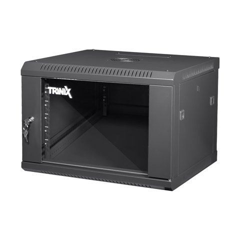 Комутаційна шафа Trinix TRX-6U/600x600x370 Black K3-25-00085 фото