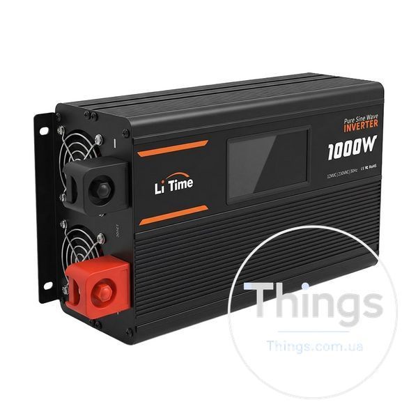Автономний однофазний інвертор 1kW/12V LiTime L12V1KW-EN-D 44-00526 фото