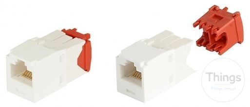 Модуль Mini-Com RJ45 UTP, кат.5е, Panduit CM-880 фото